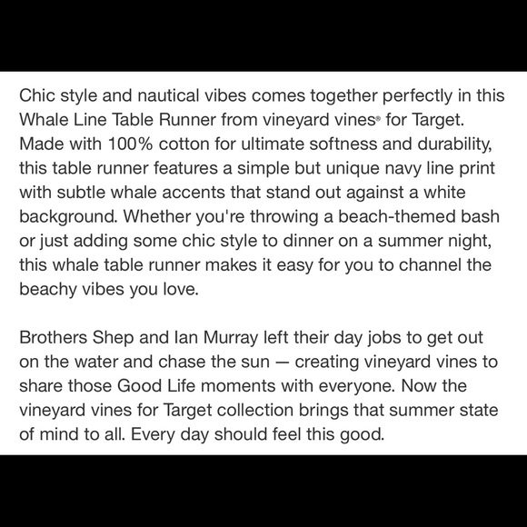 Vin Vines Table Runner - New! NWOT - Picture 6 of 8